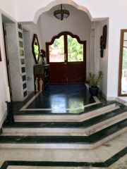 Entrance to the villa